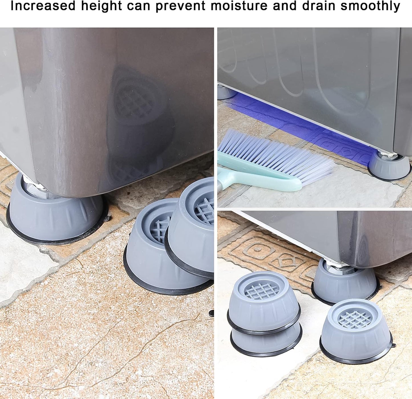 Anti Vibration washing machine pads (set of 4)